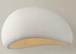 Wabi-sabi style restaurant chandelier light luxury high-end French cream style
