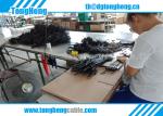 Abrasion Resistant Glossy Black Retractable Cable