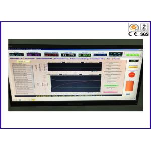 Building Material Heat Release Rate Flammability Test Equipment / Cone