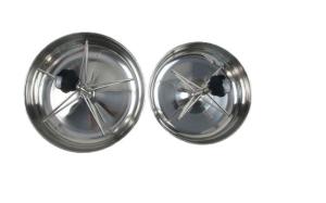 China 360 Degree Small Pig Trough 360 Degree 25cm Zinc Small Feeding Trough factory