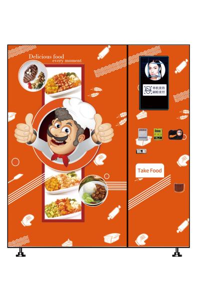 Bento Box Vending Machine Freezing Meals Vending Machine Prepared Food Vending