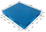 Large size heavy duty flat racking hygienic Food Grade Cold Storage Use 3 Skids