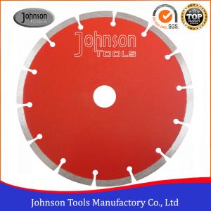 China GB 200mm Sintered Segmented Circular Diamond Granite / Stone Cutter Blade factory