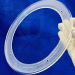 Transparent Frosted Fused Silica Glass Stone Punching Ring