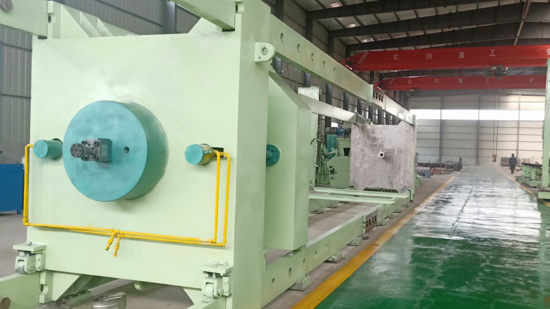 Industrial Hydro Testing Pipe Equipment , Welded Tube Pressure Testing Equipment