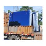 4mm 5mm 6mm Dark Blue Reflective Float Building Window Glass Sheet