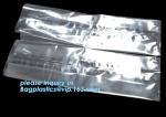 Cellophane Block Base Standing Bags Square Bottom PP Food Packaging, Custom