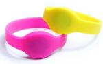 Fitness Silicone RFID Chip Wristband For Person Identification Membership