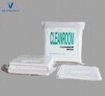 9*9 inch Lint Free Laser Cold Cut 100% Polyester Cleanroom Wipes for Printing