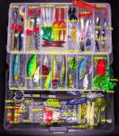 177 - 301 PCS Fishing Tackle Set Soft Lure Silicone Bait Tackle Accessories Kit