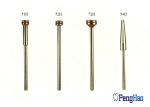 Stainless Steel Reinforced Dental Dowel Pins , Straight HP Mandrels For Disc