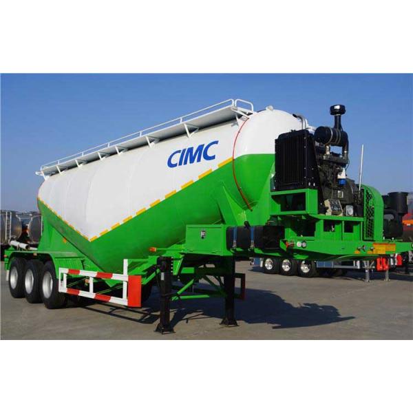 50 Ton Pneumatic Sand Dry Bulk Cement Tanker Trailer-CIMC Trailer