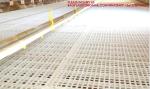 Chicken Poultry Flooring 1200*500mm Duck Goose Floor Covering white color rabbit