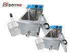 3.3kw Commercial Kitchen Cooking Equipment Fast Food Shop 12L Oil Tank Electric