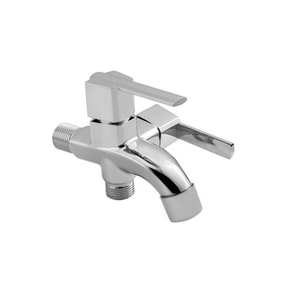 China Multi Functions Handle Sink Faucets Plate Chrome / Zinc Alloy Open mounting Water Tap factory