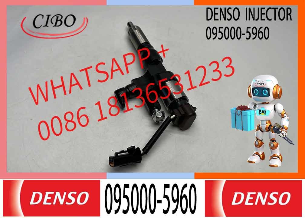 Diesel Fuel Injector 095000-5960 095000-5963 23670-E0300 23670-E0301 for TOYOTA Hilux 1KD-FTV Engine