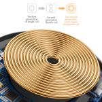 Mirror Desktop Type C Wireless Charger 5W 7.5W 10W 15W Cargadores Para Celulares