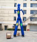 Factory production single leg dance star inflatable model, double dance star air