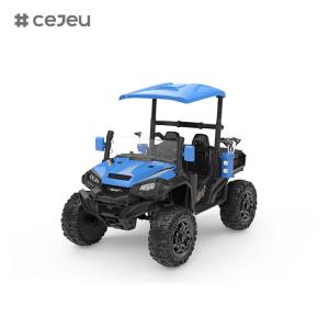 China CJ-5189 12V 2 Seater Kids Ride on UTV Car, 10AH Electric Vehicle Truck Car with 2x550W Motor, with toy golf clubs factory