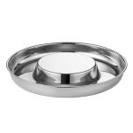 Thickened Stainless Steel Slow Food Bowl Household Anti Choking Anti-Upset Dog