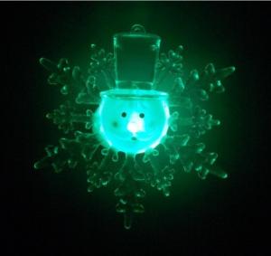 China Acrylic novelty suction Xmas Lighting in the window night : factory