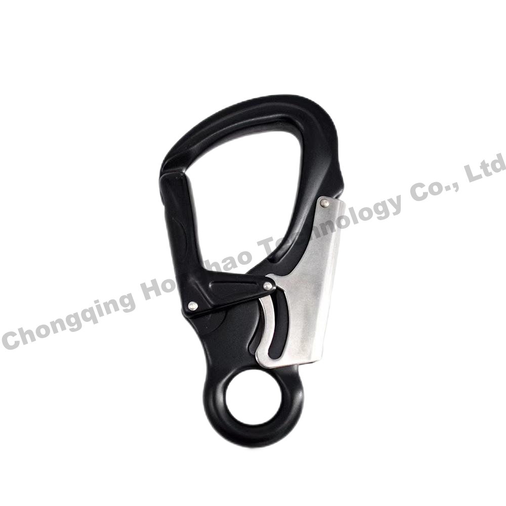 Galvanized Hardware Climbing Carabiner 35KN Aviation Aluminum Outdoor Hook Safety Lock Mountaineering Gear
