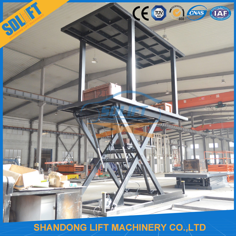 4T 3M Double Car Parking Lift For Home Garage Explosion Proof