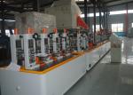 Precision Tube Mill Metal Steel Round / Square Pipe Making Machine High speed