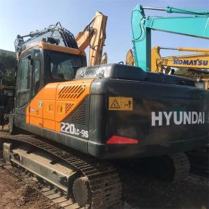 China 2021 Year Previously Owned Hyundai Excavator With Original Hydraulic Valve In Excellent Condition factory