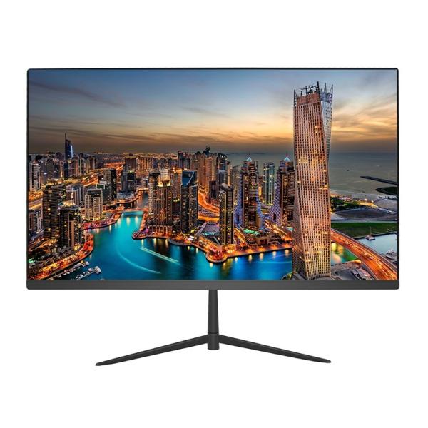China 2K High Definition 24 Inch Flat Screen Monitor LED Bezel Less IPS Panel PC Monitor factory