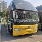 Used Yutong Buses ZK6122 47 VIP Seats With Toilet Double Doors Weichai Engine