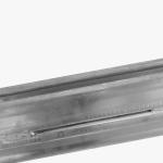 Hot Dip Galvanized Strut Slotted Channel Metallic Steel C 41mm