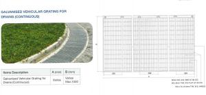 China ISO Steel Grate Drain Cover Galvanised Vehicular and Pedestrian Grating for Drains factory