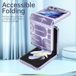 Anti Drop Electroplate PC Cover Samsung Zflip5 Foldable Screen Mobile Phone Case