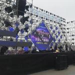 Outdoor P3.91 P4.81 LED Video Wall 500x500 Alumnim And Iron Cabinet