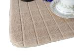 Grid Reversible Microfiber Dish Drying Mat 16x18 inch For Kitchen Sink