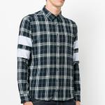 Cotton Mens Fashion Casual Shirts , Button Down Mens Plaid Dress Shirt