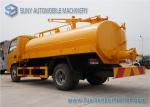 4000L Q235A Carbon Steel Water Tanker Truck Vacuum Fecal Suction Truck