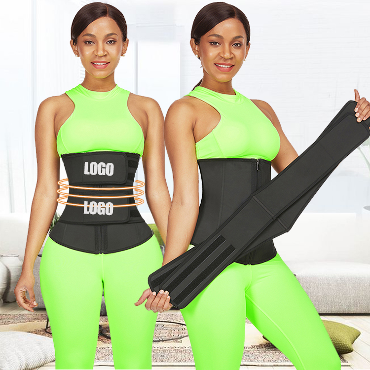 Colombian Girdles Waist Shaper with Detachable Double Body Shaper and 7 Steel Bones