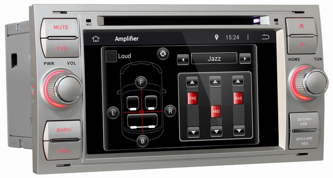 Ouchuangbo Android 4.4 3G Wifi DVD Playe for Ford Galaxy /Escape /Fiesta GPS Sa Nav Multim