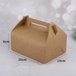 SGS CE Custom Lamination Dessert Takeaway Boxes Corrugated Board