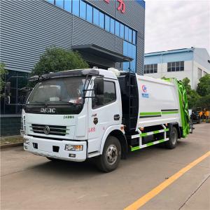 China Compressed Compactor Garbage Truck Small 7m3 7cbm for residential area factory