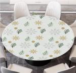 Rattan glass table