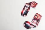 Breathable Sporty 3D Printing Socks Anti Bacterial