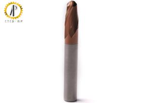 China Tungsten Carbide Two Flute Router Bit HRC50 For Steel Milling factory