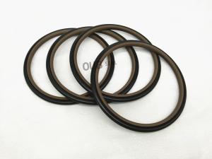 China Excavator Hydraulic Cylinder Piston Rod Seals 140*155.5*6 HBTS HBY 145*160.5*6 factory