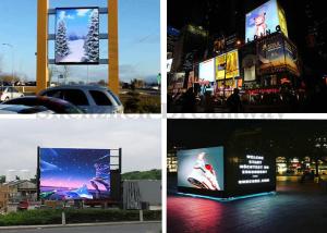 China P6mm Giant Led Digital Advertising Display Waterproof Outdoor 1R1G1B SMD2727 factory