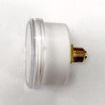 Brass Connector Manometer Medical Pressure Gauge Luminous Dial 30 ATM 40mm