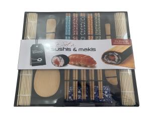 China Bamboo Sushi Rolling Kit Full DIY Japanese Sushi Making Kit factory