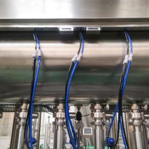 Automatic Anti Dripping Piston Type Fruit Jam Syrup Filling Machine With Heating